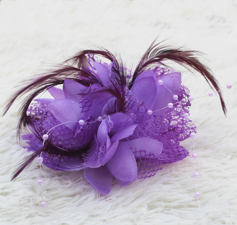 Новое поступление фиолетовые пластиковые заколки для волос женщин и девочек