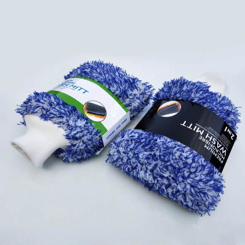 18*13 см мягкая перчатка для мытья автомобиля Ультрамягкая варежка легко сушить