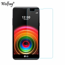 2pcs For Glass LG X Power Tempered Glass For LG X Power Screen Protector For LG X Power Protective Film For LG XPower Wolfsay