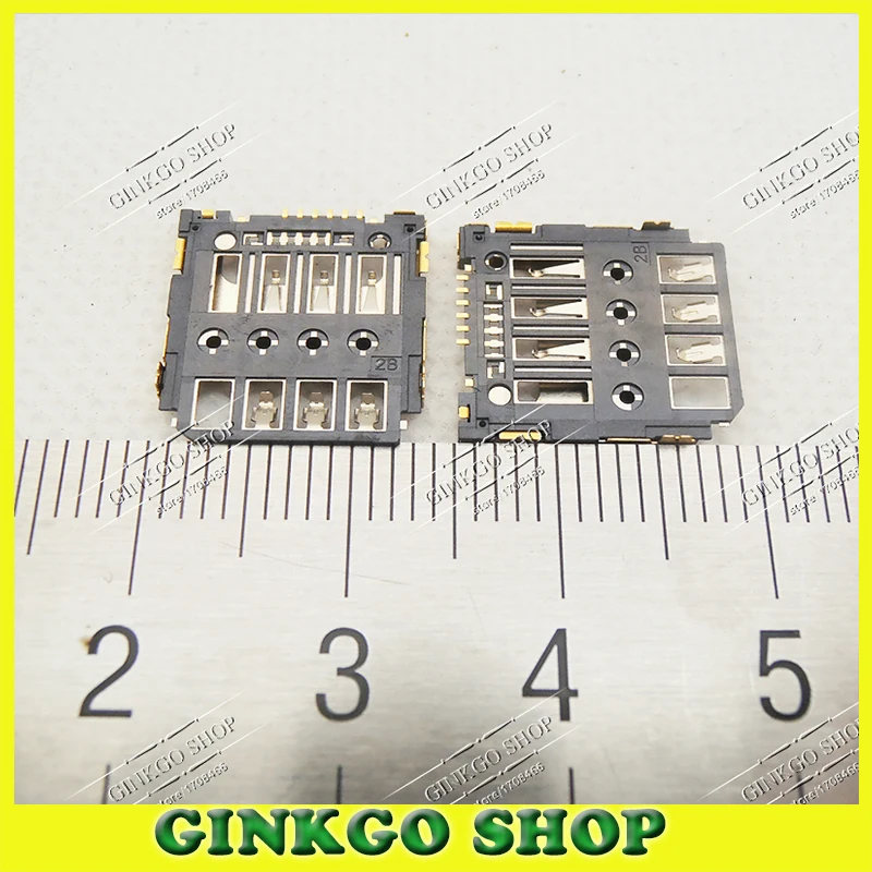 30 шт. оригинальный новый держатель для sim карты устройство считывания карт разъем