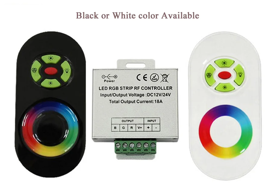 GBKOF декоративный 15 м 10 м 20 м RGB Светодиодная лента 5050 60 светодиодов/м Рождественский светильник водонепроницаемая лента+ 18A сенсорный RF Диммер пульт дистанционного управления