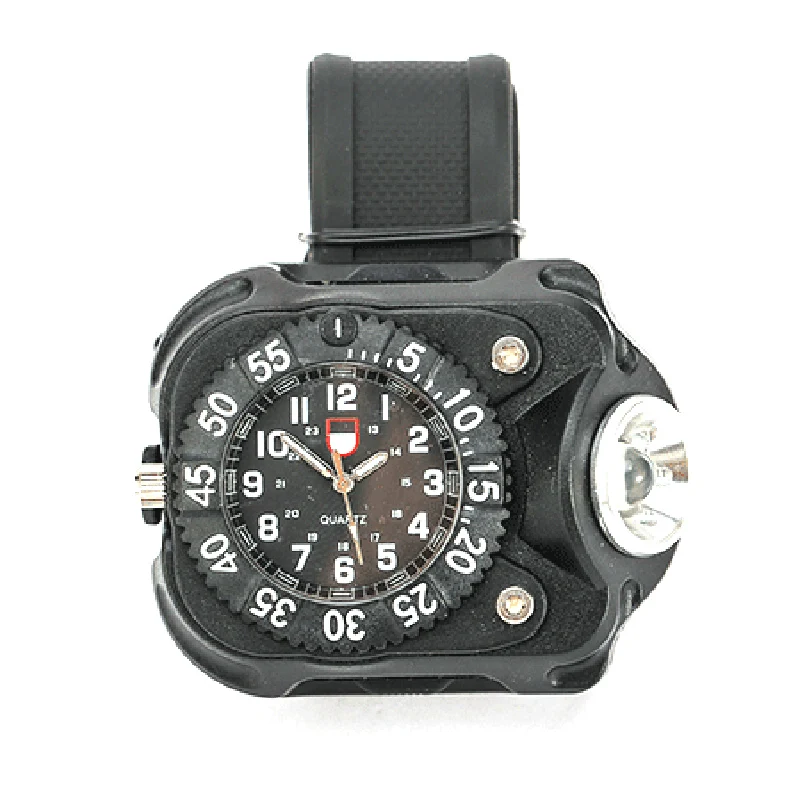 Кварцевые наручные часы светильник с бликами вспышка перезаряжаемый для ночного