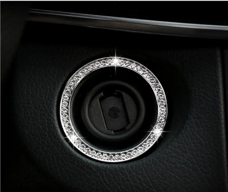 Кольцо для автомобильного ключа с кольцом зажигания Me-rcedes-Benz E260 glk300 c200 GLA 2 цвета