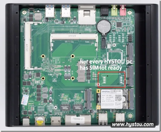 HYSTOU Мини ПК Windows 10 Intel Core i3 6006U Core I7 7500U двухъядерный 4G sim-карта wifi безвентиляторный Миниатюрный Настольный HDMI неттоп HTPC