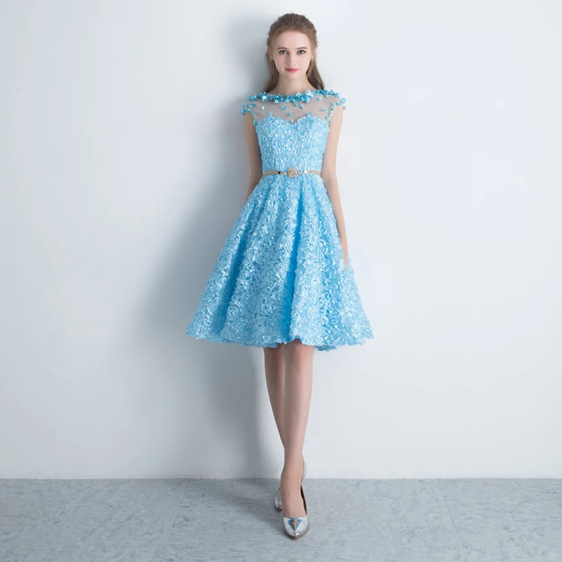 SSYFashion/Новое Элегантное кружевное вечернее платье для невесты банкета простое