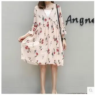 Большие размеры одежды для беременных 200 летний топ свободные цельнокроеное