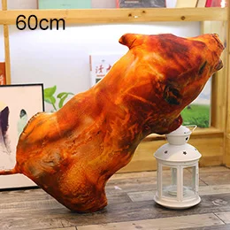 Porket 60cm Птица рыба запеченная еда плюшевая кукла сад барбекю Декор реквизит взрослые игрушки Sweetbell Redpepper кальмар колбаса закуски подушки - Цвет: Porket 60cm