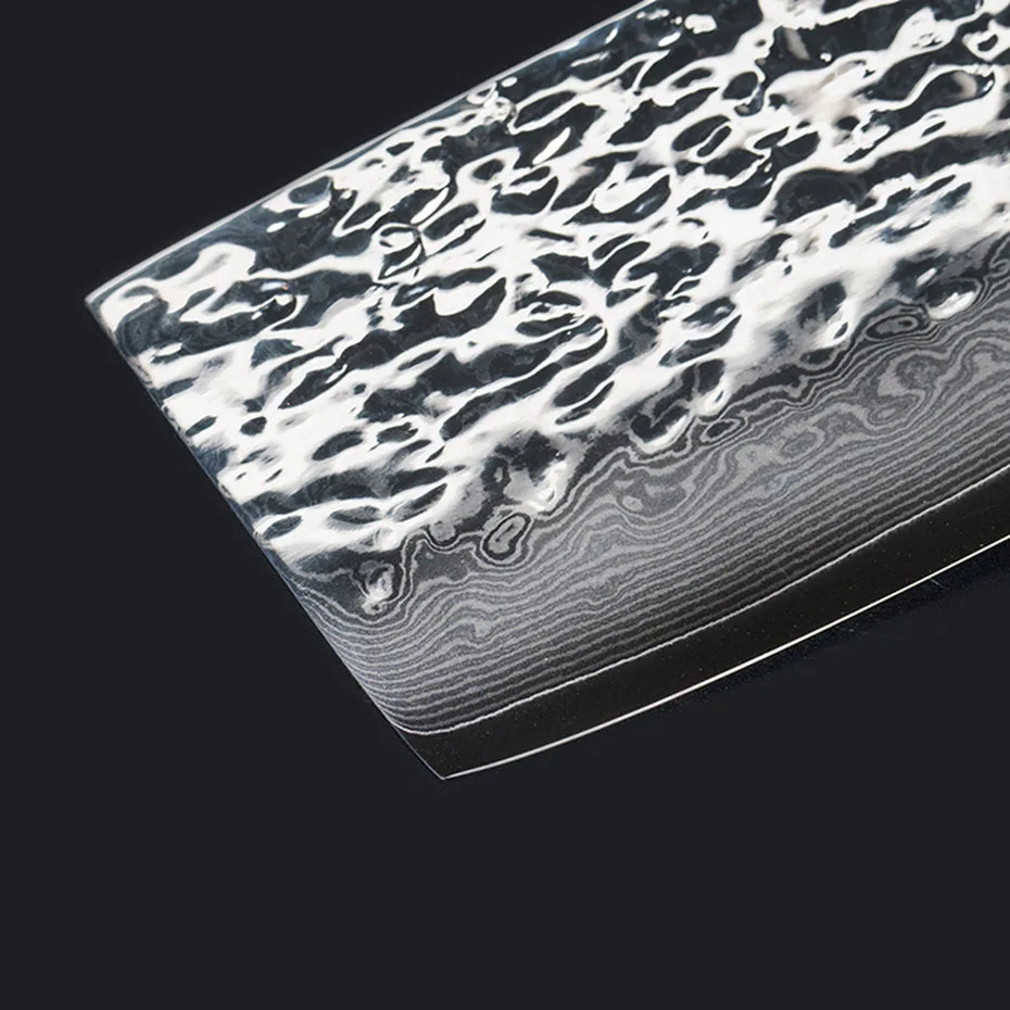 Damascus Chef knife kitchen Steel 6.5&quot Chinese Style Kitchen Meat Cleaver fruit vegetable stainless steel knives | Дом и сад