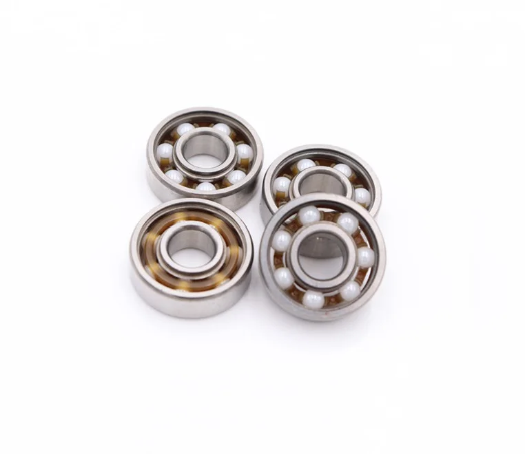 100 шт./лот Высокоточный Гибридный керамический подшипник ZrO2 из нержавеющей стали