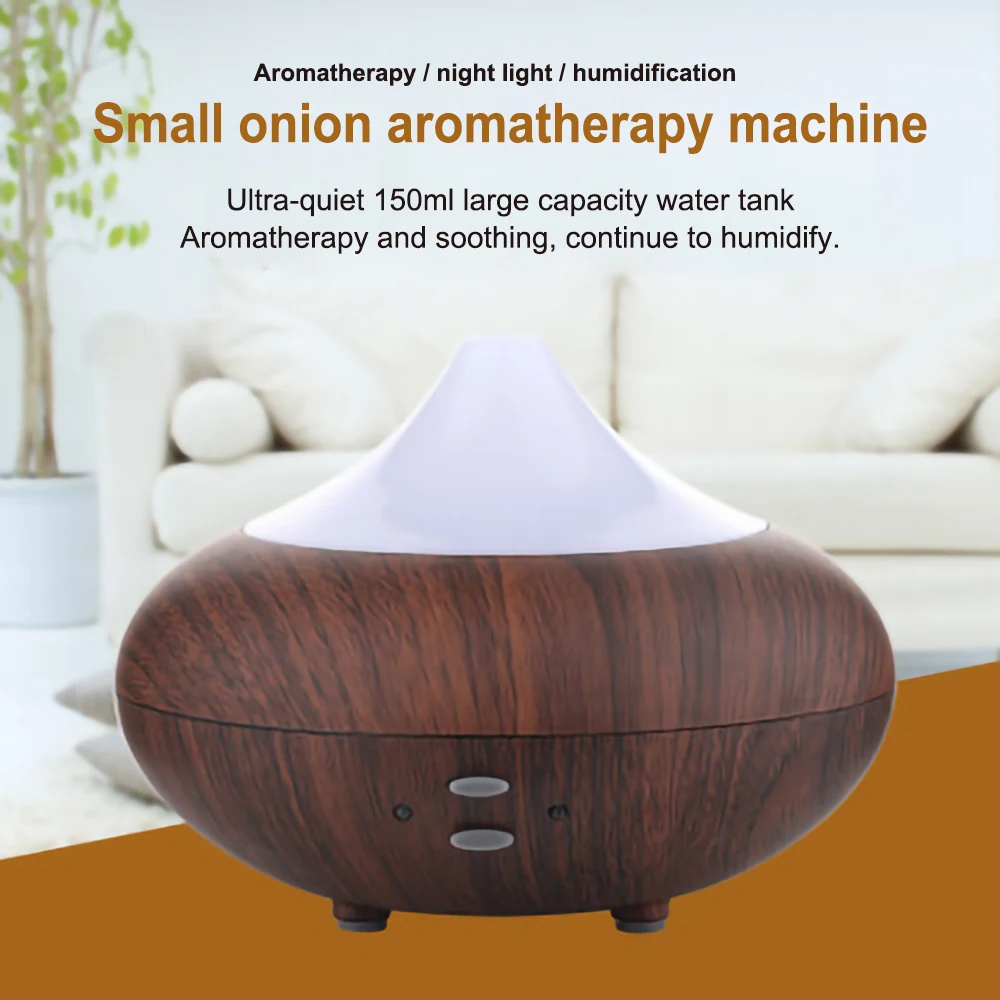 Ультразвуковой деревянный увлажнитель воздуха диффузор эфирных масел с