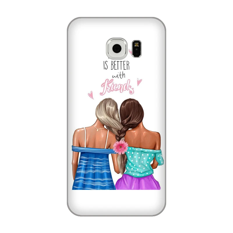 Мягкий ТПУ мобильный чехол для телефона samsung Galaxy S2 S3 S4 S5 мини S6 S7 S8 S9 S10 Edge рlus Lite Note5 8