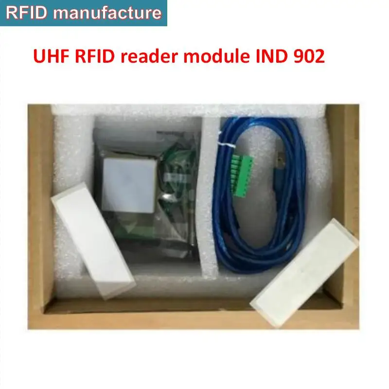 Большой радиус действия uhf RFID считыватель модулей Поддержка Java язык USB rs232 UHF ридер