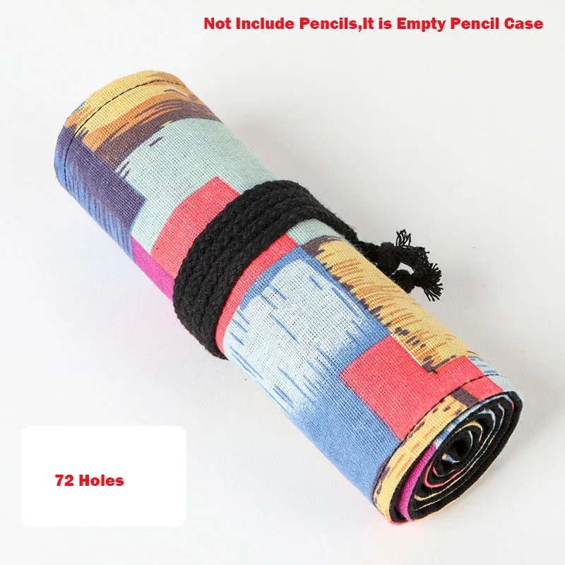 Kawaii уголовно-ролл школьный пенал большой 12/24/36/48/72 Pencilcase для девочек мальчик мешок ручки Симпатичный карандаш случае канцелярские чехол Комплект