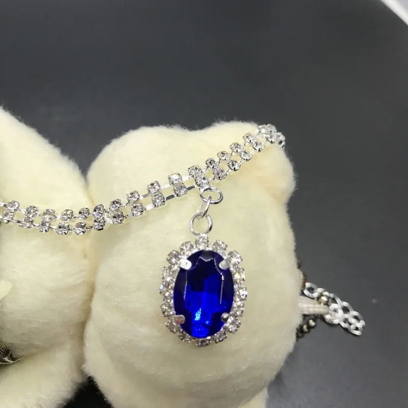 Mrs win Elegant crystal stones with diamond bracelets and imitation silver jewelry | Украшения и аксессуары