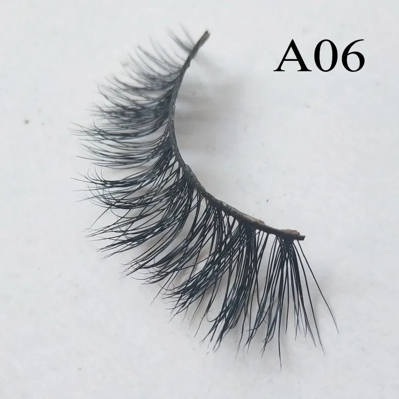 3D норки Lashes Макияж наращивания ресниц длинный объем Мягкая природных Накладные