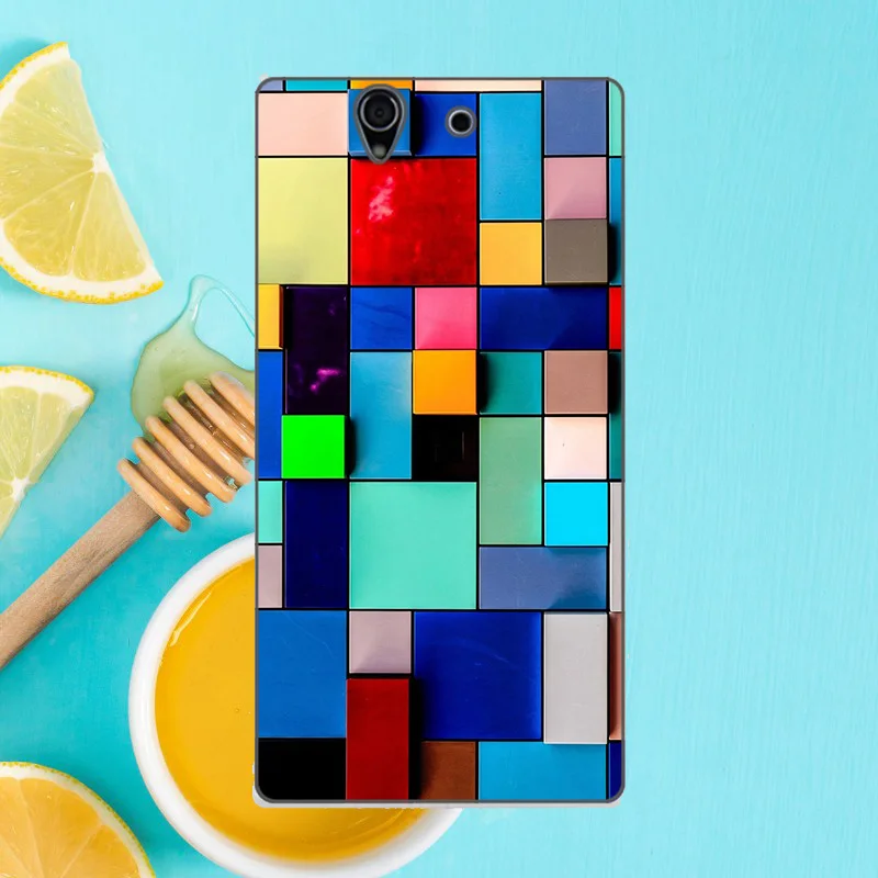 Новый Стильный чехол для телефона Sony Xperia Z L36H C6603 Жесткий Чехол C6602 чехлы телефонов