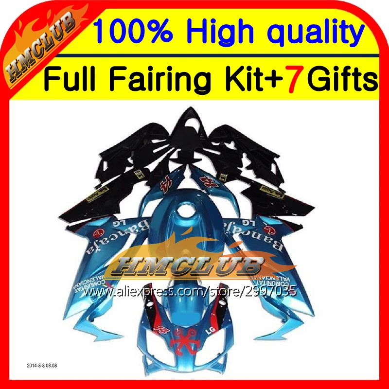 Корпус для Aprilia RS4 125 RS125 99 00 01 синий черный 02 03 05 7HM28 RSV125 RS 1999 2001 2002 2003 обтекатель|fairing