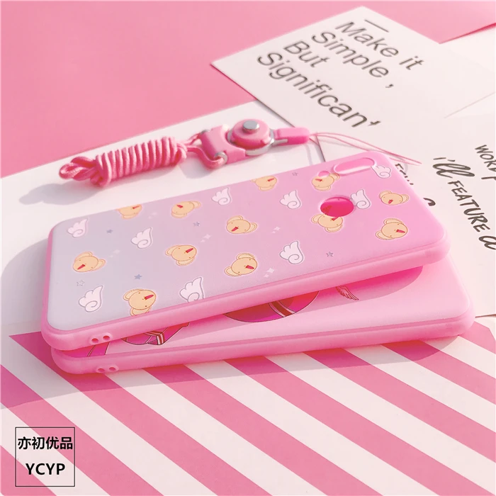 P30 pro милый чехол с принтом "Сейлор Мун"+ пленка для экрана из закаленного стекла чехол для huawei Nova4/3/3E/P20lite/P20 pro/P10/P10plus/Коврики 20/10