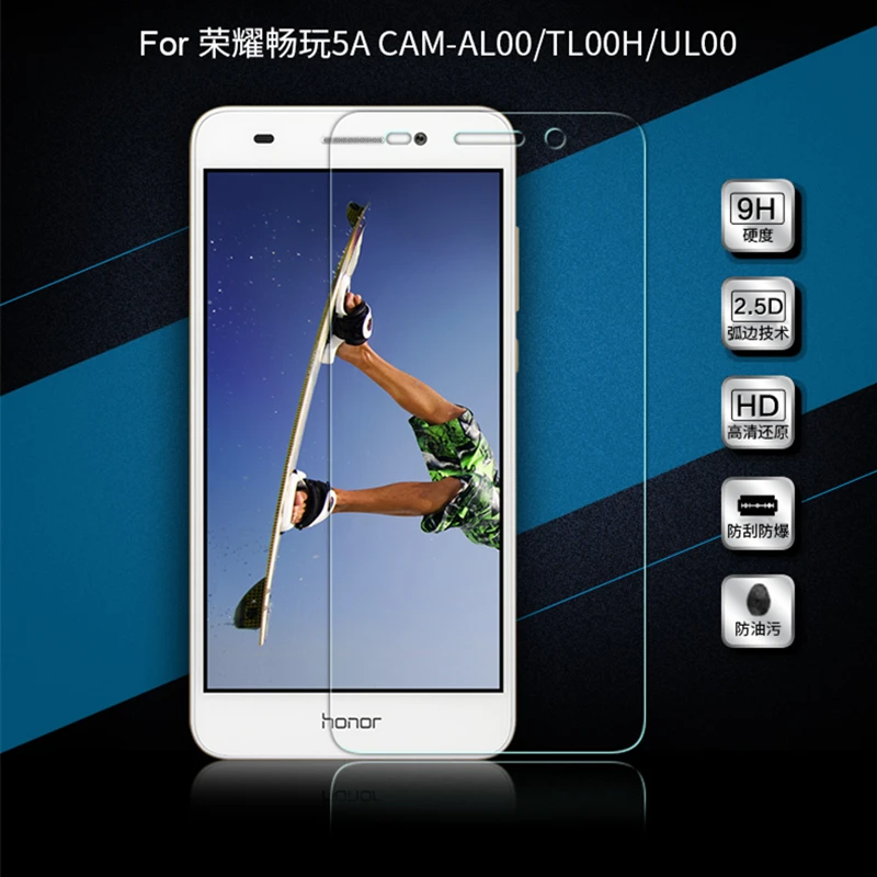 Закаленное стекло для Huawei honor Y6ii Y62 Y 62 holly 3 holly3 Защитная крышка экрана 5 дюймов