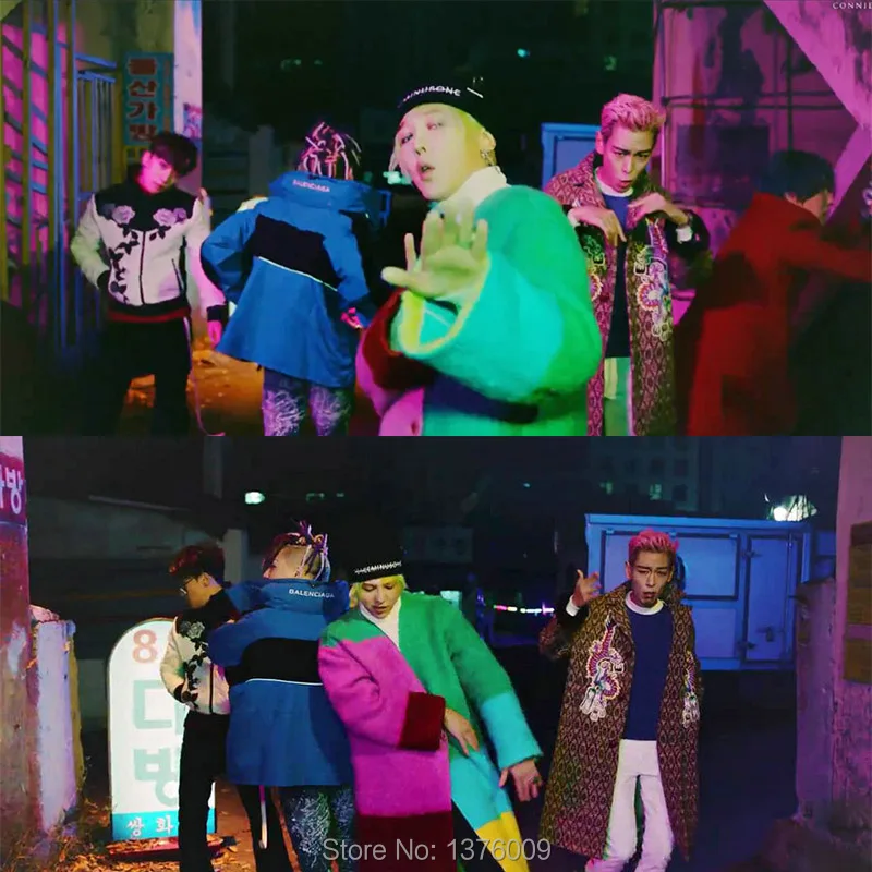 Kpop GD вязанные шапочки с вышивкой, шапки Bigbang Gdragon, вязаные шапки унисекс черного цвета в стиле хип-хоп