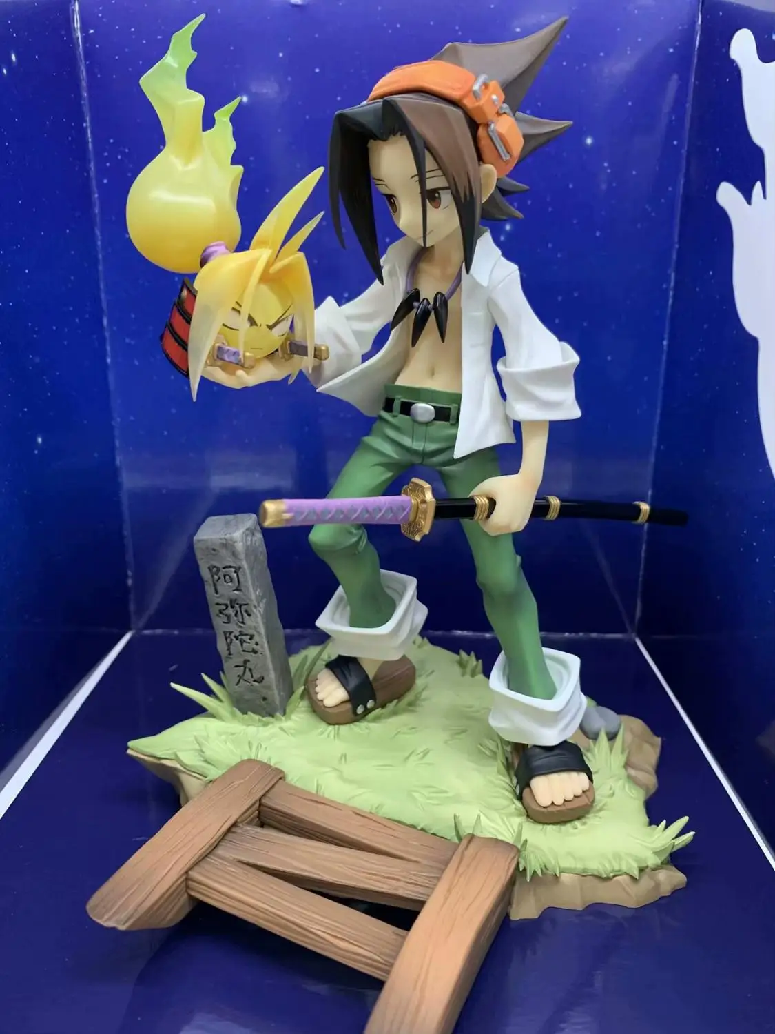 Аниме шаман Кинг вы Асакура фигурки ARTFX J игрушка король амидамару фигурка модель