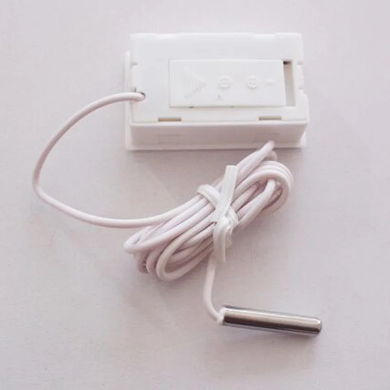 Термометр для аквариума цифровой термометр холодильника зондовый черный/белый |