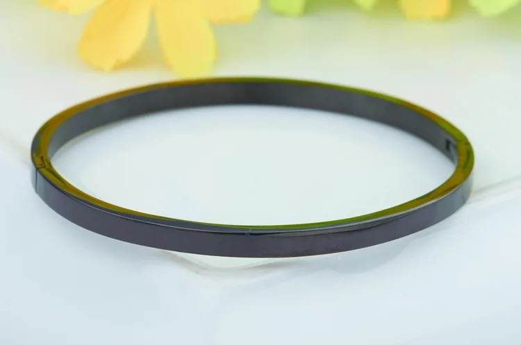 Лучший браслет из нержавеющей стали цвета розового золота Женский