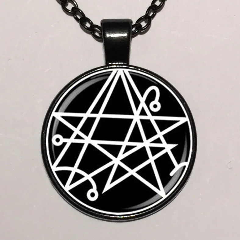 Лидер продаж стеклянный купол ювелирные изделия necronomicon старый знак/sigil of gateaway