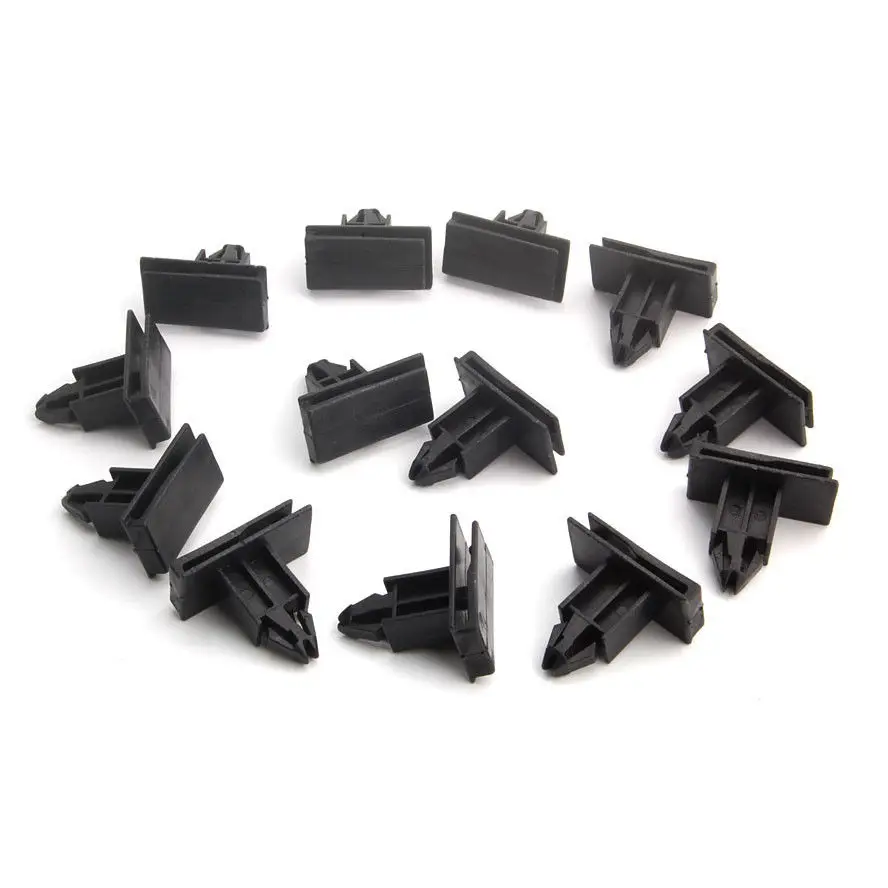 

BBQ@FUKA 10Pcs Nylon Car Rocker Panel Moulding Clip Retainers #10431761 Fit For Chevrolet Impala Monte Carlo