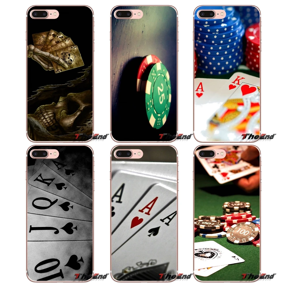 Чехлы из ТПУ покерная игра пара Kings Art Poster для Samsung Galaxy S2 S3 S4 S5 MINI S6 S7 edge S8 S9 Plus Note 2 3 4 5