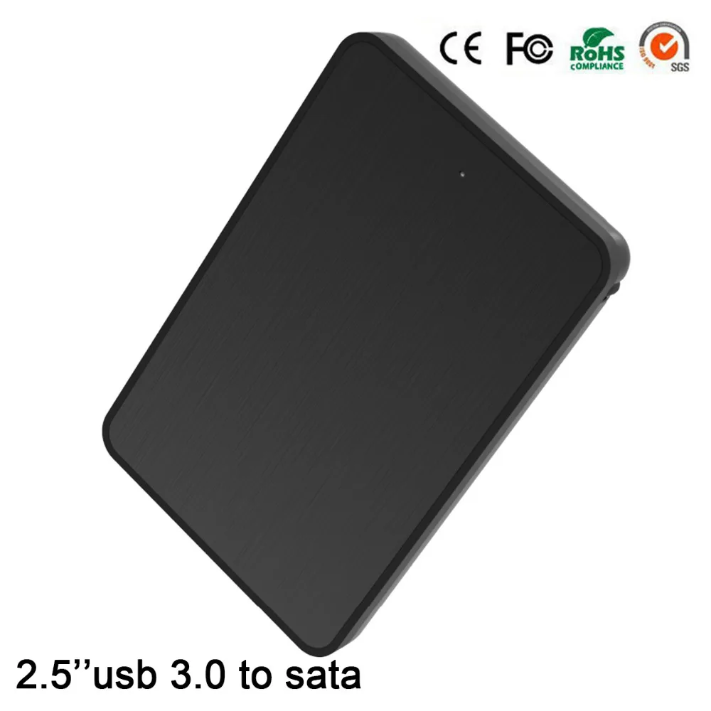 Алюминиевый жесткий диск sata 2 5 внешний usb адаптер для жесткого диска 1 ТБ чехол 3 0