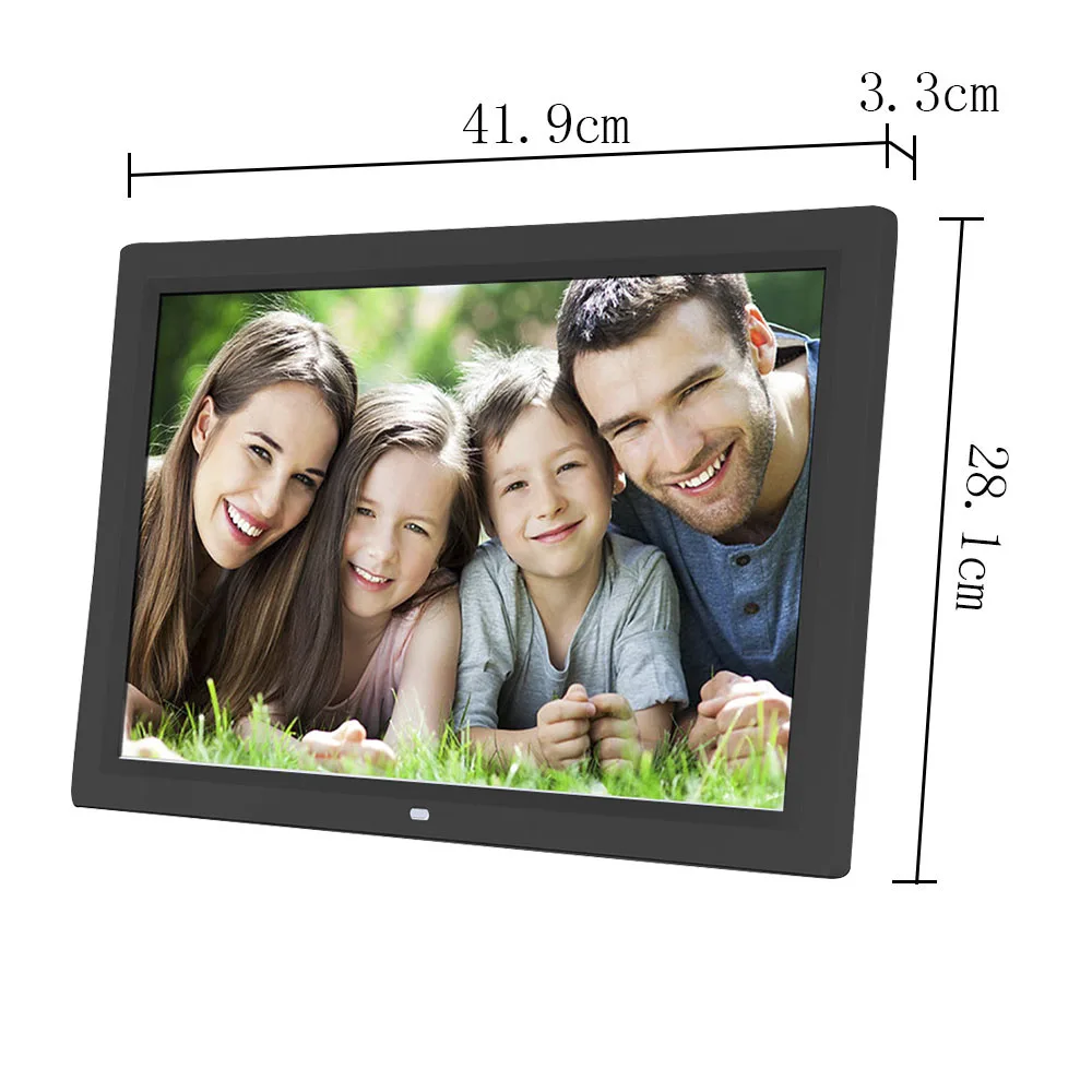 17 Дюймов Full HD 1080 P Ультра Тонкий 1440x900 Digital Photo Frame многофункциональная Цифровая