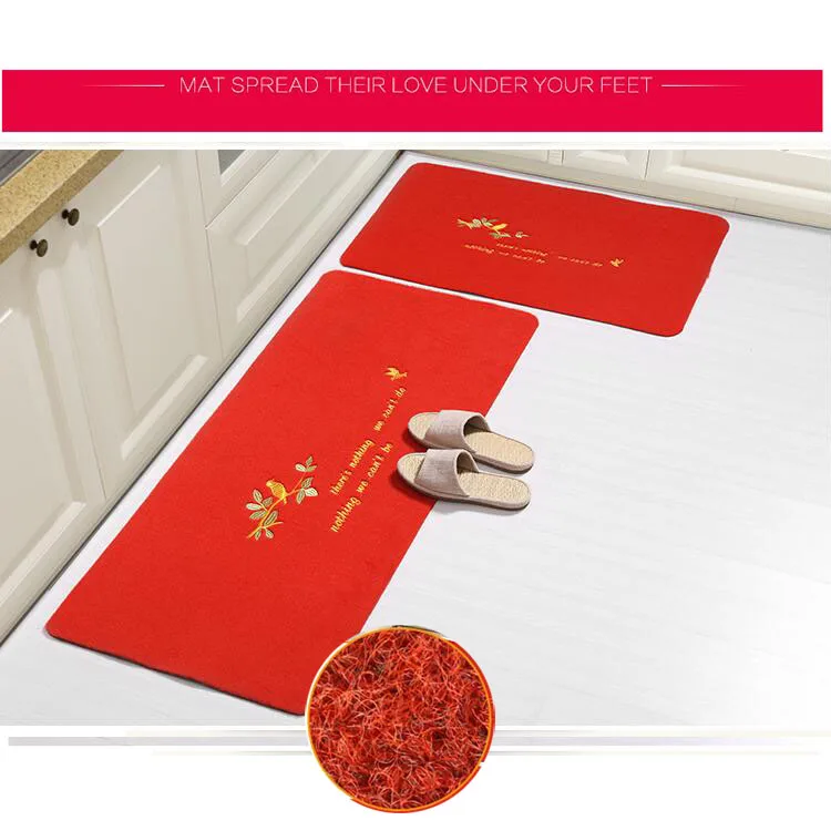Напольный коврик enter doormats открытый Прихожая кухня Впитывающий Коврик для ванной комнаты нескользящий ковер спальня изготовление на заказ коврик