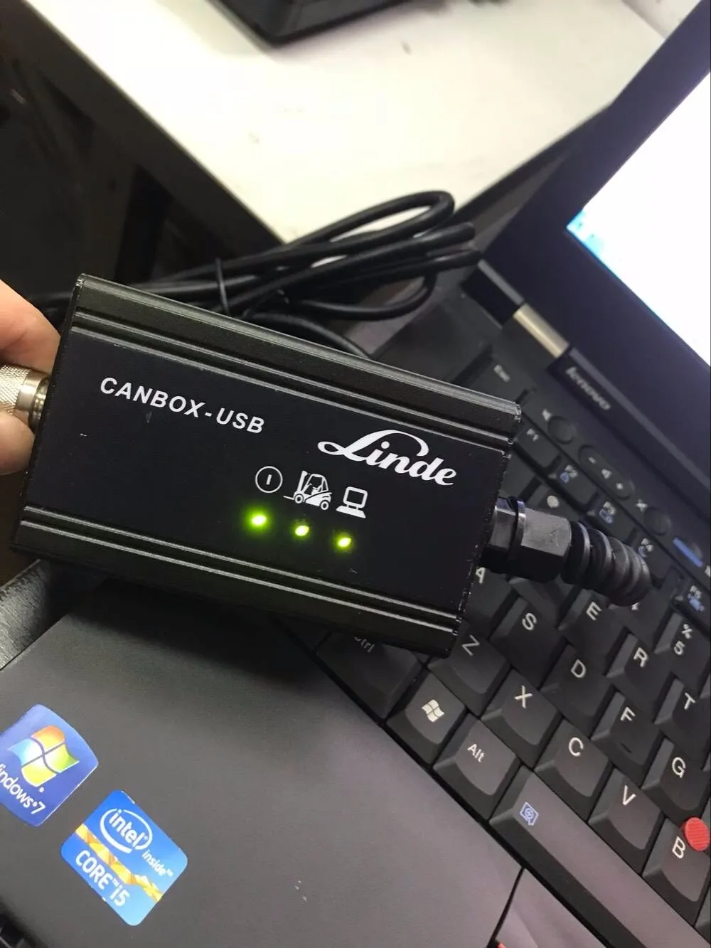 Вилочный погрузчик Linde canbox диагностический инструмент Linde pathfinder программное обеспечение Linde canbox вилочный погрузчик диагностический сканер linde диагностический