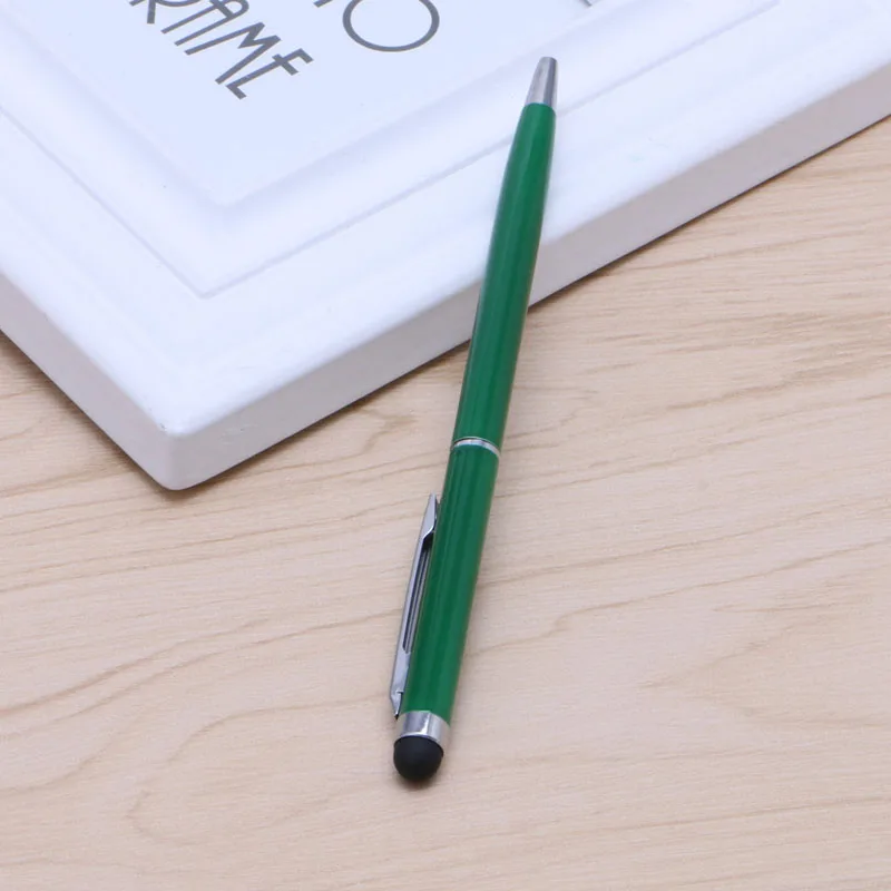 2 in 1 Universal Touch Screen Ballpoint Stylus Pen For iPhone Smartphone PC - L060 New hot | Электроника