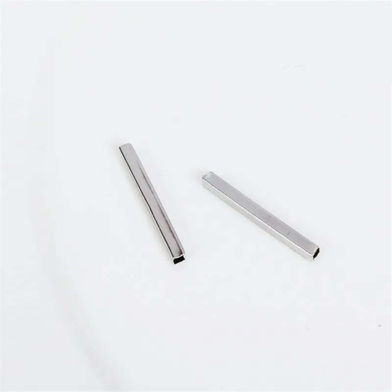 50 мм 20 модные Родиевые KC золотые медные палочки с длинной лентой соединители