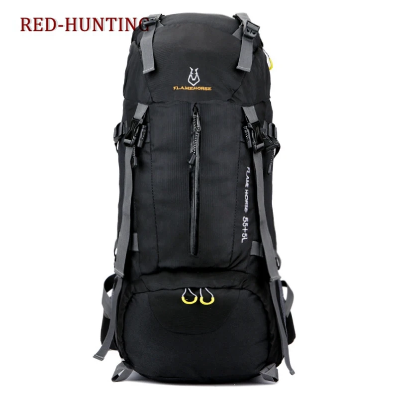 

60L Camping Hiking Backpacks Bag Nylon Outdoor Travel Bags Backpacks Tactical Sport Climbing Bag
