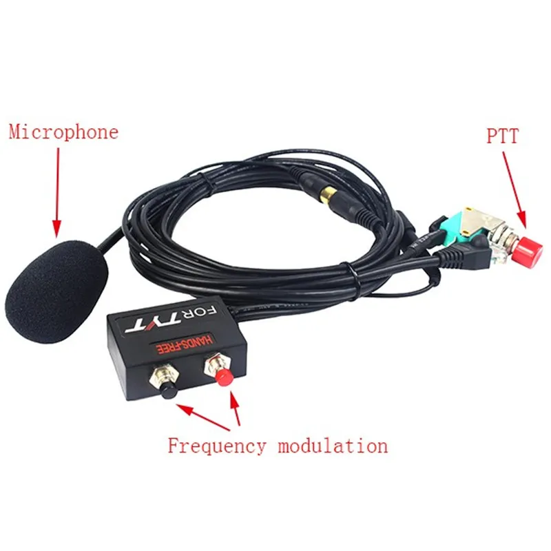 

NEW 8 Pin Hands-free Microphone for SMP-908 /TYT TH-9000D Vehicular Two Way Radio Hf Transceiver