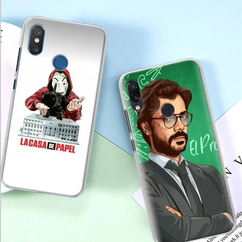 Чехол для телефона La Casa de papel для Xiao mi Red mi 7 5 6 Pro Note 7 Pro 5 5A 6 mi A1 A2 8 Lite 9 чехол
