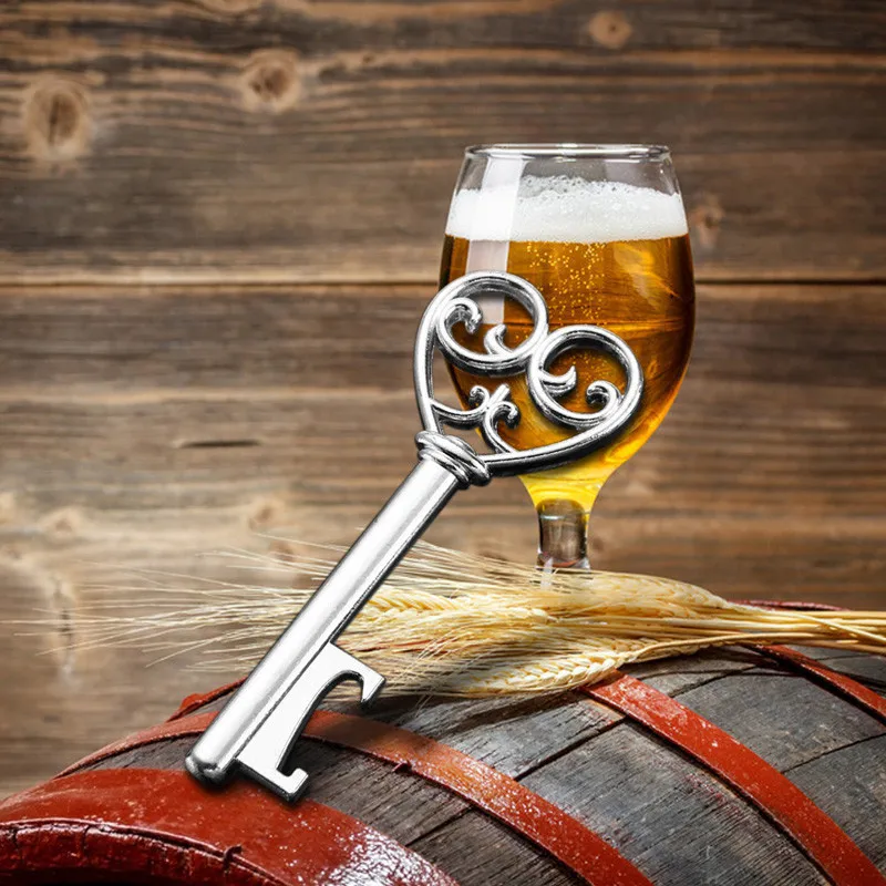 Colleer Свадебный ключ в форме сердца открывалка для пивных бутылок товары