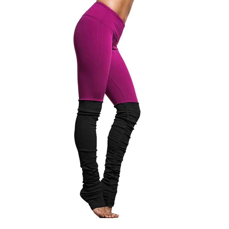 2018 новые богини гофрированные Леггинсы Высокая талия дышащие Для Йоги