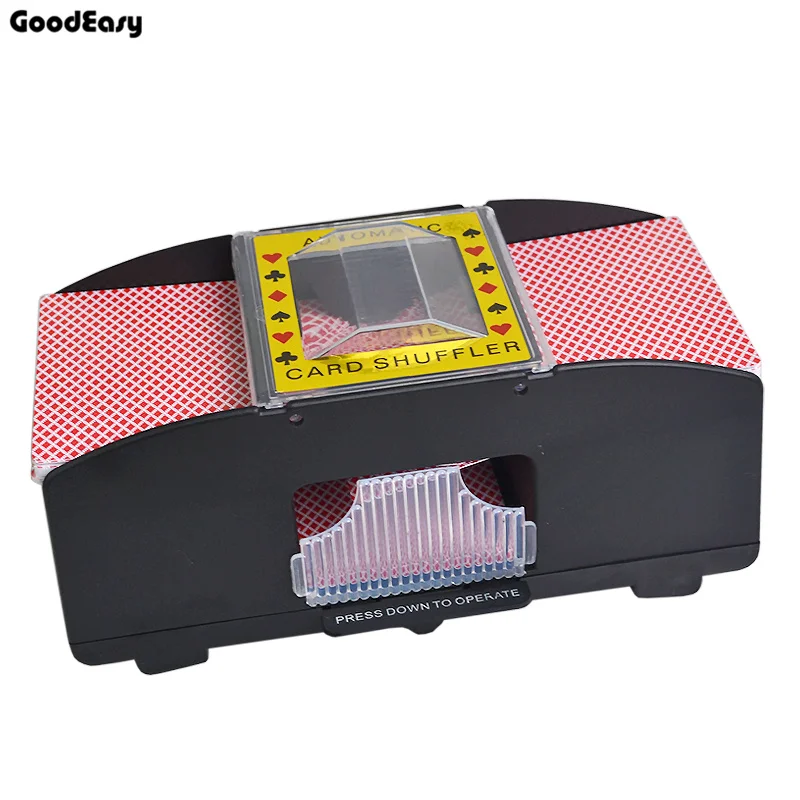

Automatic Poker Card Shuffler Casino Robot Playing Shuffling Machine Gift Funny Family Game Club Accessory 1Pcs
