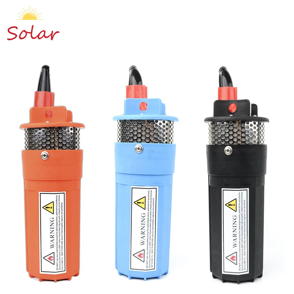 Водяной насос на солнечной батарее высокого давления Погружной глубокий для