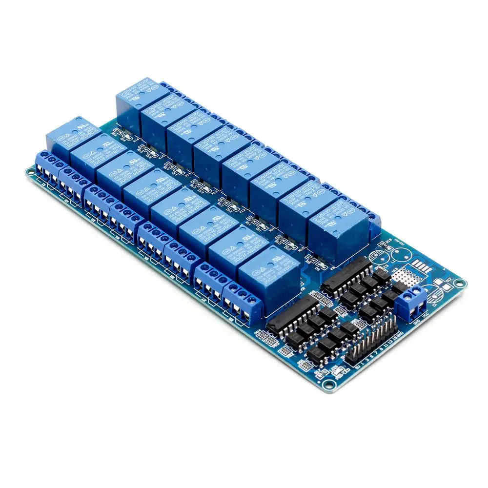 5 в 16 канальный релейный модуль для arduino ARM PIC AVR DSP электронная релейная пластина