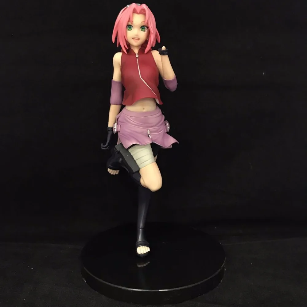 Anime Figure 21.5cm MegaHouse MH GEM GALS NARUTO Haruno Sakura Action Toy Collectible Model Gift Doll | Игрушки и хобби