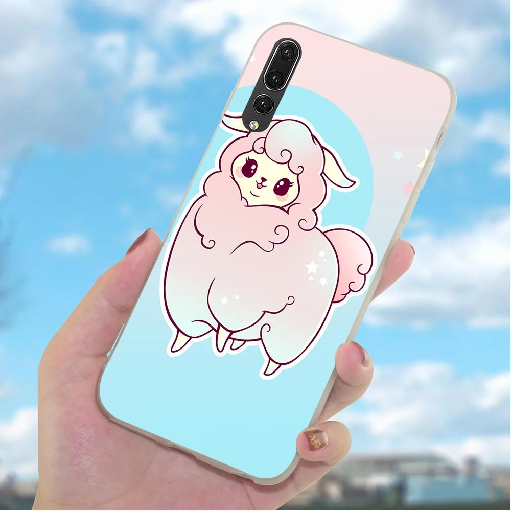 Soft TPU Alpaca Phone Cover for Huawei Honor 6A Case 10 8 9 Lite 7A Pro 7X 7C Y6 Prime Nova 3 3i Shockproof | Мобильные телефоны и