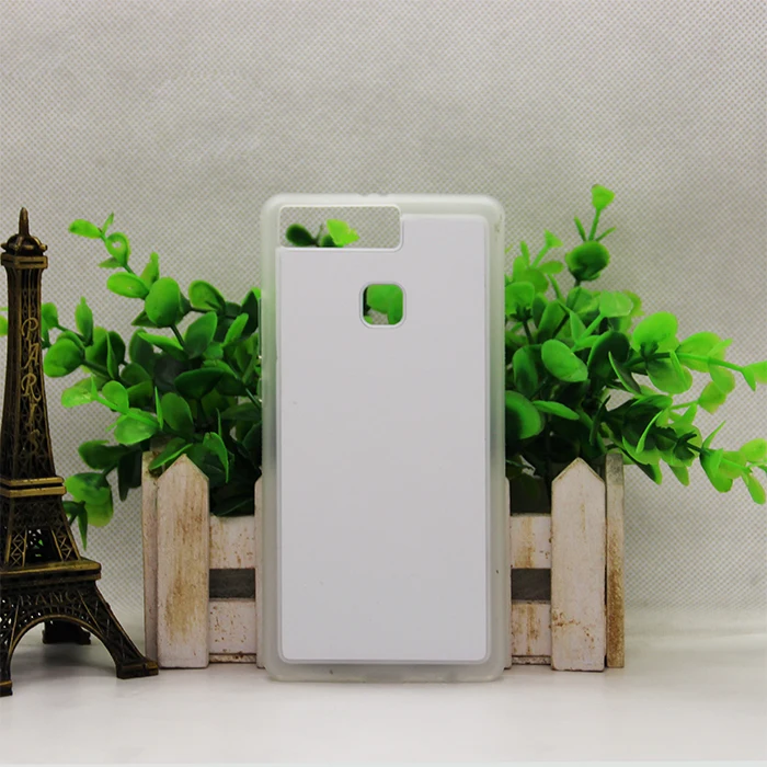 Wtsfwf DIY 2D сублимационная Резина TPU + PC пустой чехол для Huawei P9 Plus с алюминиевыми