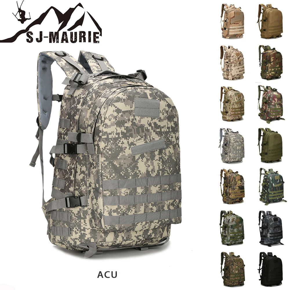 SJ Maurie 40L Спортивная тактическая Сумка военный охотничий альпинистский Рюкзак ACU