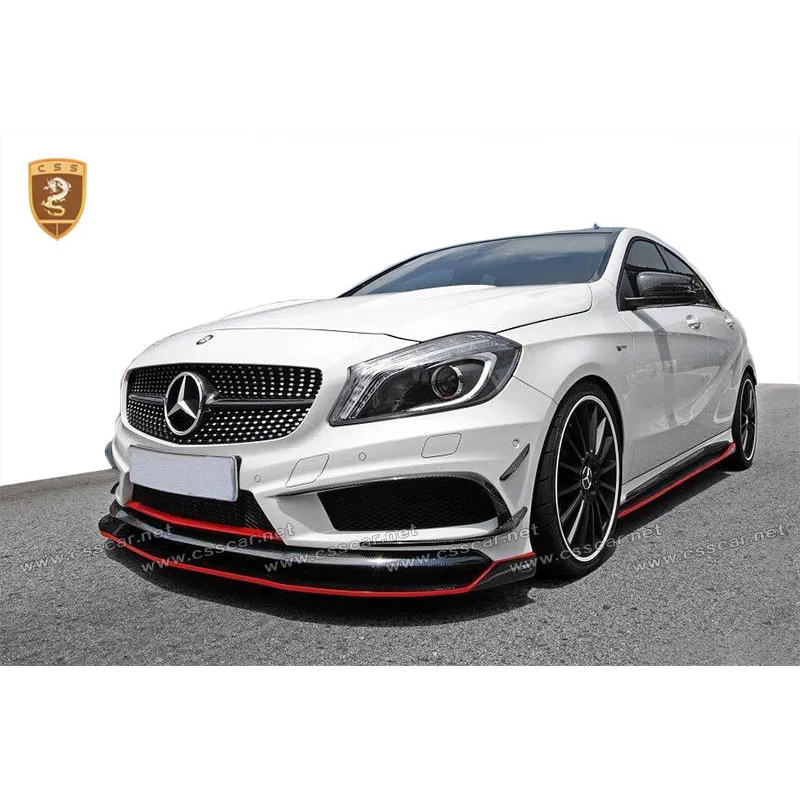 Спойлер из углеродного волокна для корпуса AMG A45 A180 A200 A250 хэтчбек спойлер