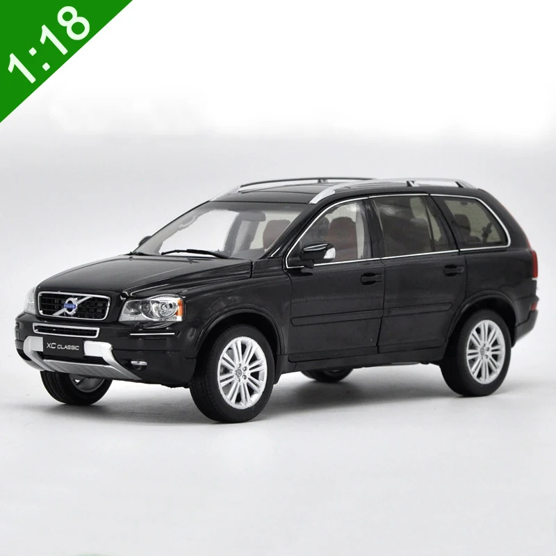 1:18 классический Volvo XC90 литая под давлением модель черный коричневый внедорожник игрушечный автомобиль миниатюрная коллекция подарки оригинальная коробка
